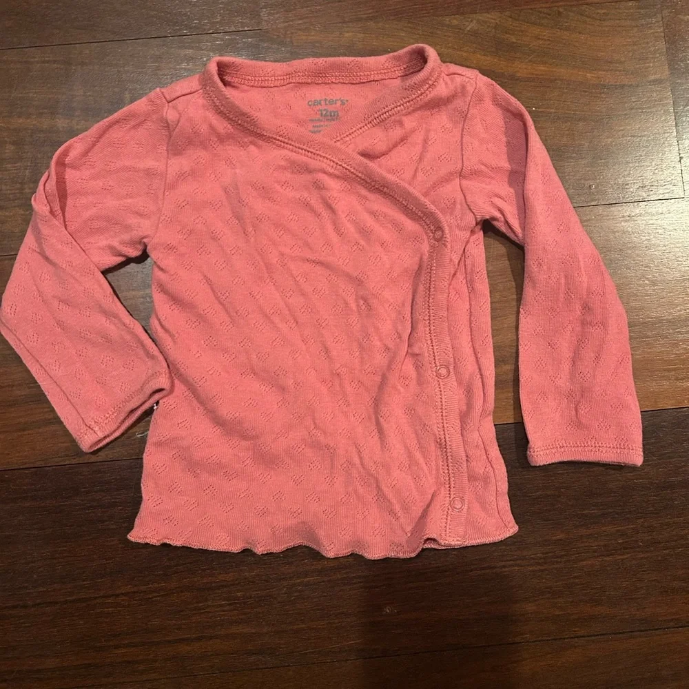 Set of 7 Pieces for Girls 12 months Carter’s Like New